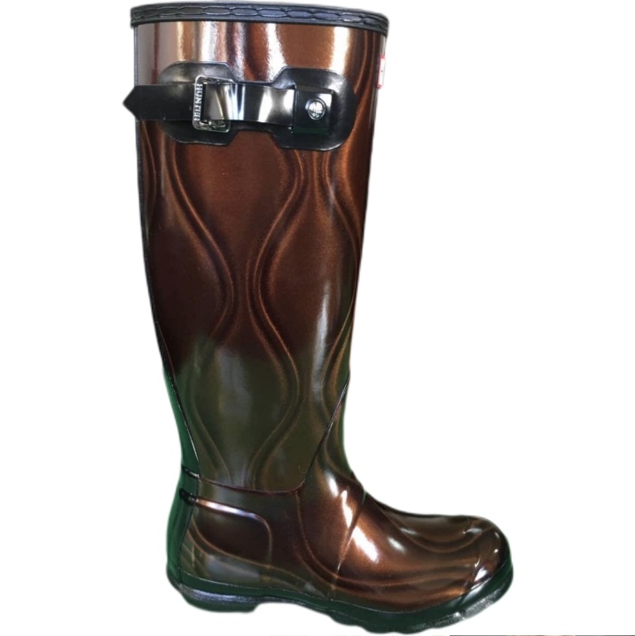 Botas de chuva antiderrapantes com estampa 3D para homens da Patcus