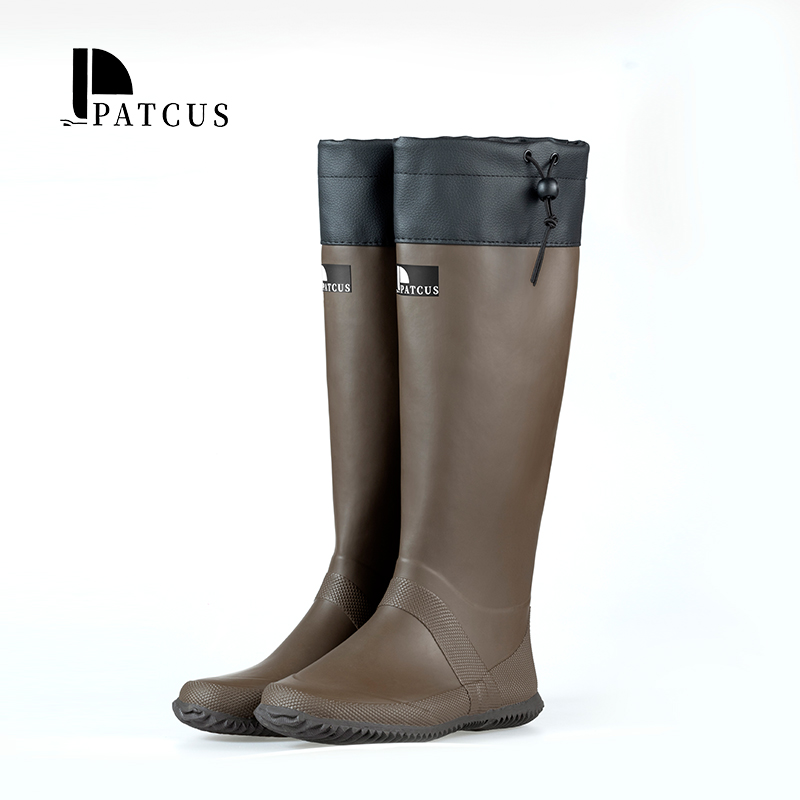 Botas de látex masculinas de moda